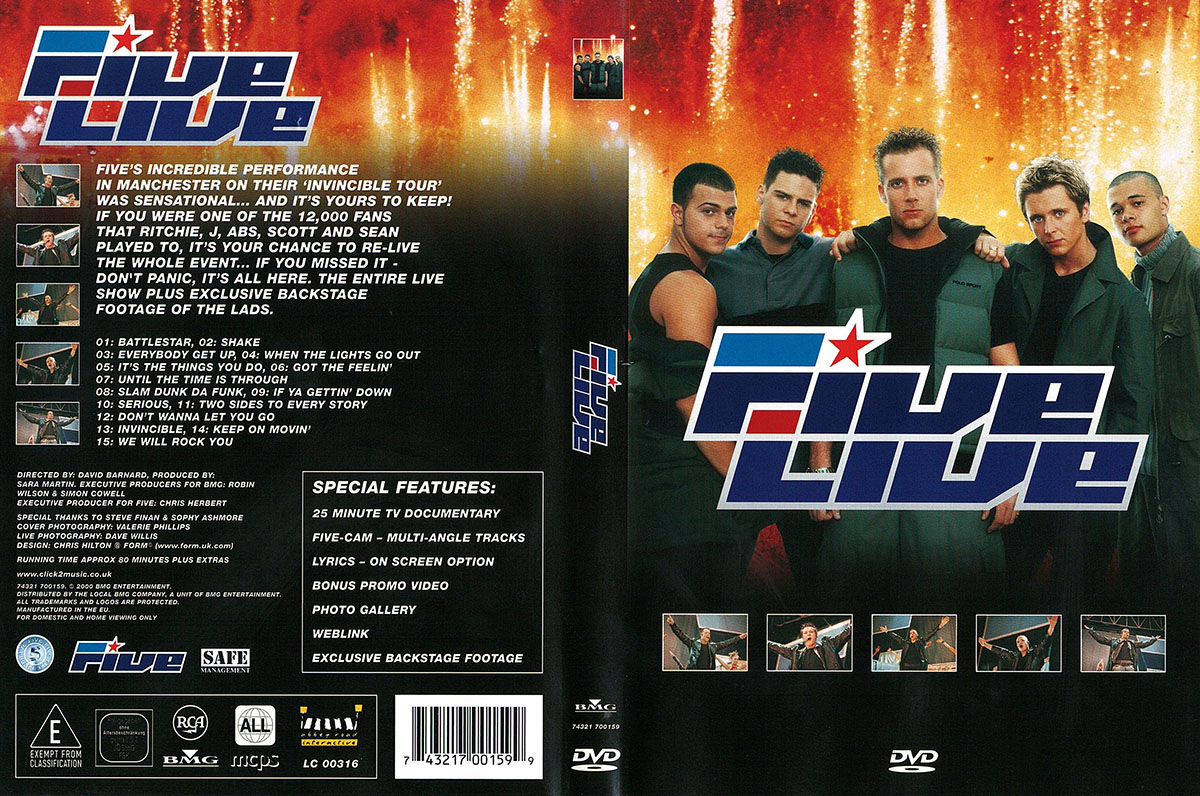 Five - Invincible Tour.2000