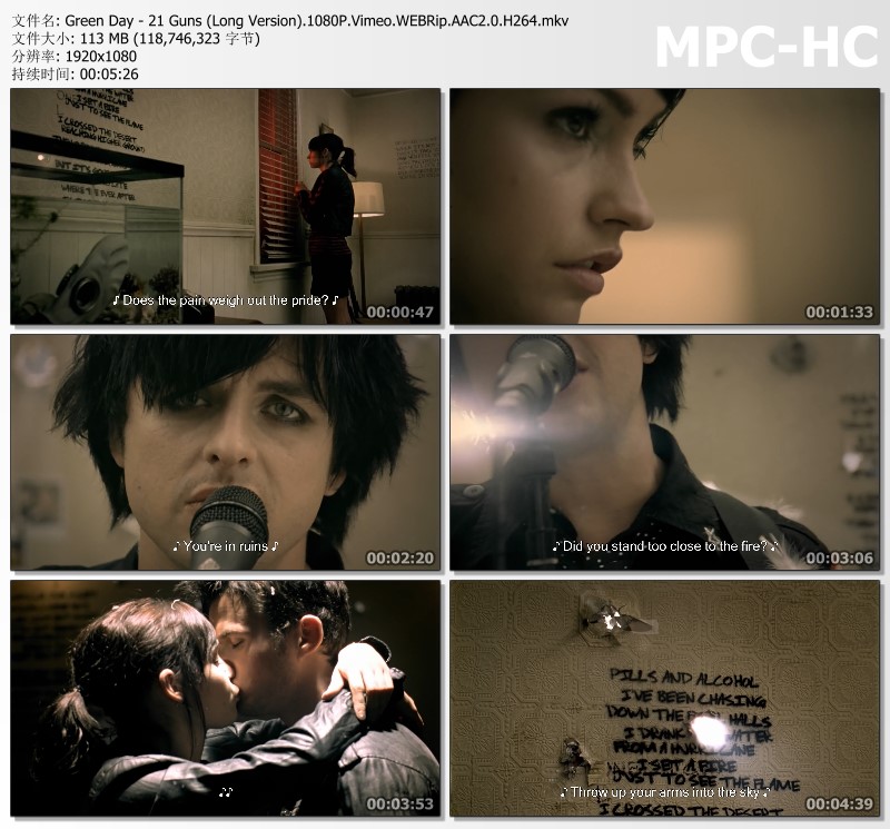 Green Day - 21 Guns (Long Version)